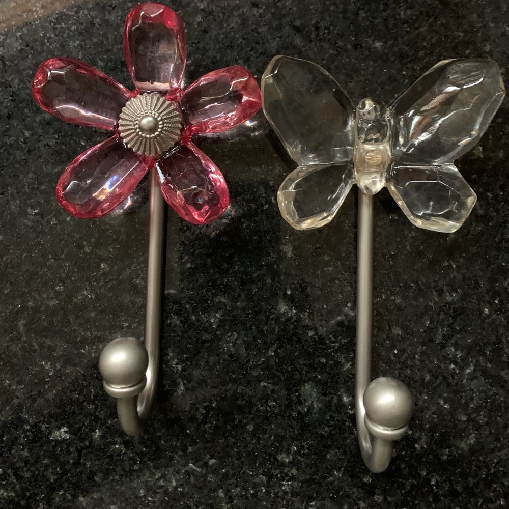 Pottery Barn Kids Glass Wall Hooks